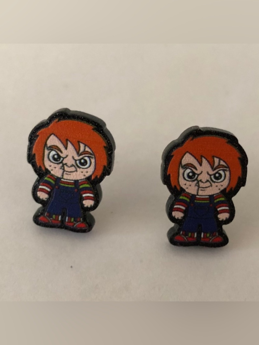 Halloween Chucky Spooky Mini Stud Earrings
SKU887